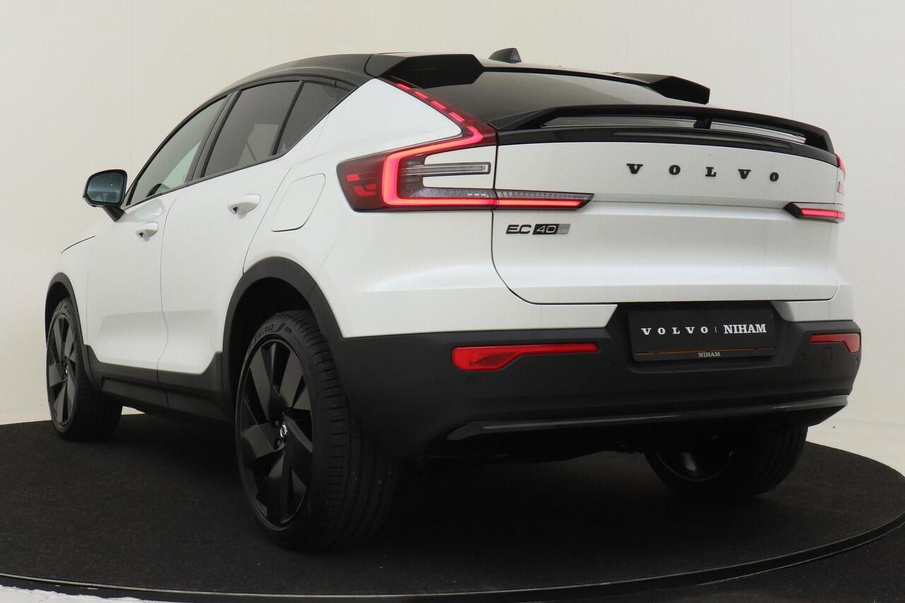 Volvo EC40 SINGLE MOTOR EXTENDED RANGE ULTRA BLACK ED. 82 kWh *FULL OPTIONS!* -PANO.DAK|HARMAN/KARDON|360°CAM|LIGHTING|POWER-SEATS|20"