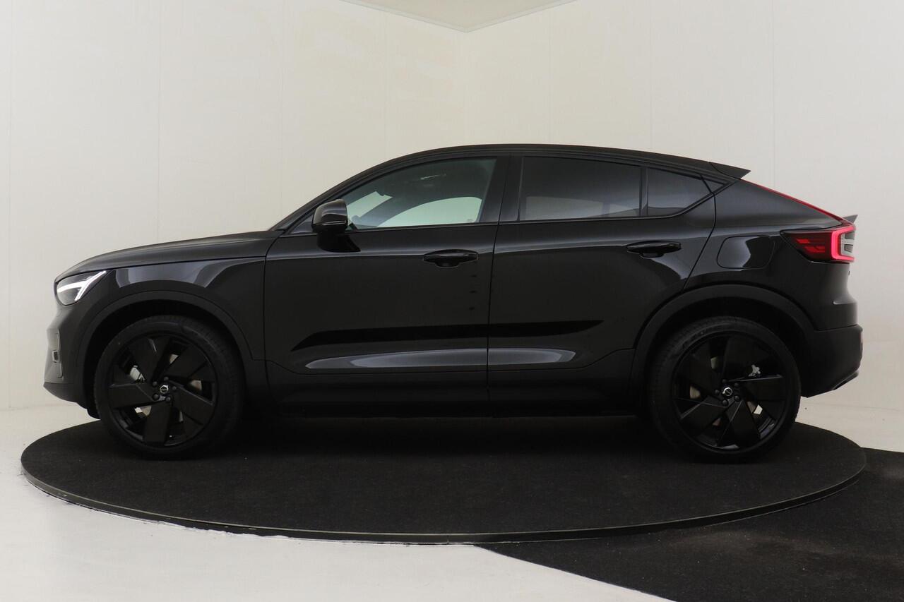 Volvo EC40 SINGLE MOTOR EXTENDED RANGE ULTRA BLACK ED. 82 kWh *DEMO VOORDEEL!* -PANO.DAK|HARMAN/KARDON|360°CAM|LIGHTING|POWER-SEATS|20"