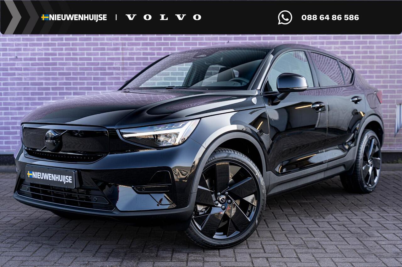 Volvo EC40 Single Motor Ext. Range Plus Bl. Ed. Europa 82 kWh | Long Range | Google | Getint Glas | Adaptieve Cruise Control | Dodehoekdetectie | Panoramadak | Elek. Stoelen | Memory | Warmtepomp | Stoelverwarming Voor + Achter | Zitverlenging | 20" LM