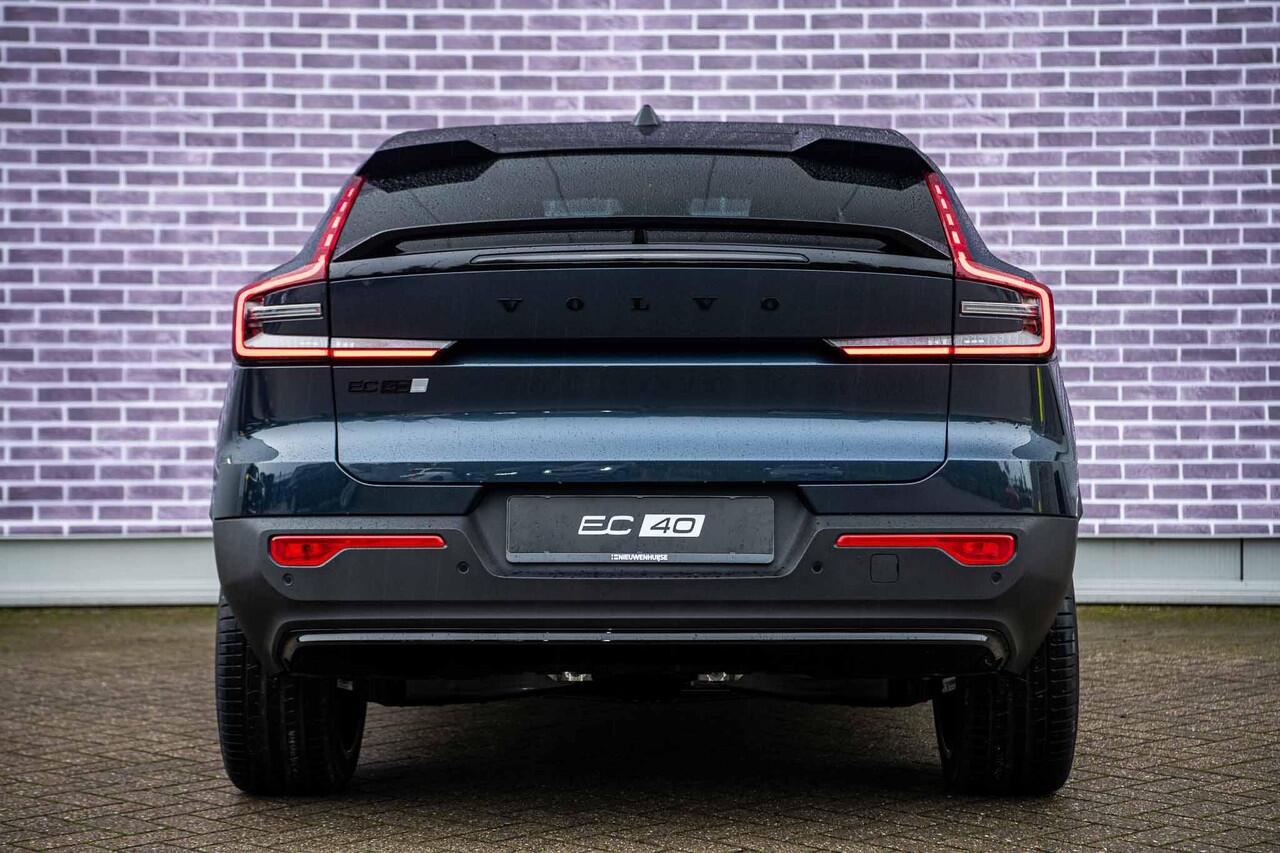 Volvo EC40 Single Motor Extended Range Ultra Black Edition Europa | | Harman Kardon | 20" | Panoramadak | Donker Glas | Power Seats |