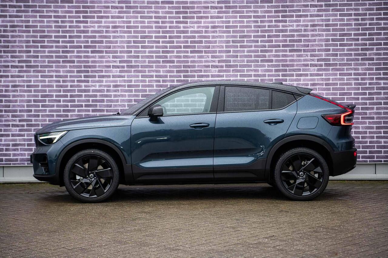 Volvo EC40 Single Motor Extended Range Ultra Black Edition Europa | | Harman Kardon | 20" | Panoramadak | Donker Glas | Power Seats |