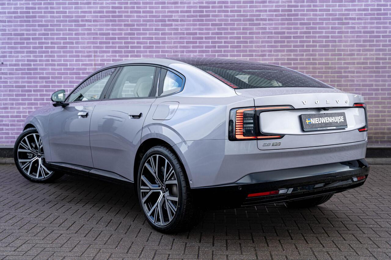 Volvo ES90 Single Motor Extended Range Ultra 92 kWh | Long Range | Google | Adaptieve Cruise | Massage Voorstoelen | Pilot Assist | Bowers & Wilkins Audio | Luchtvering | HD Pixel LED | Panoramadak | Gelamineerd Glas | Soft Close | Ventilatiestoelen Voor & Achter | 