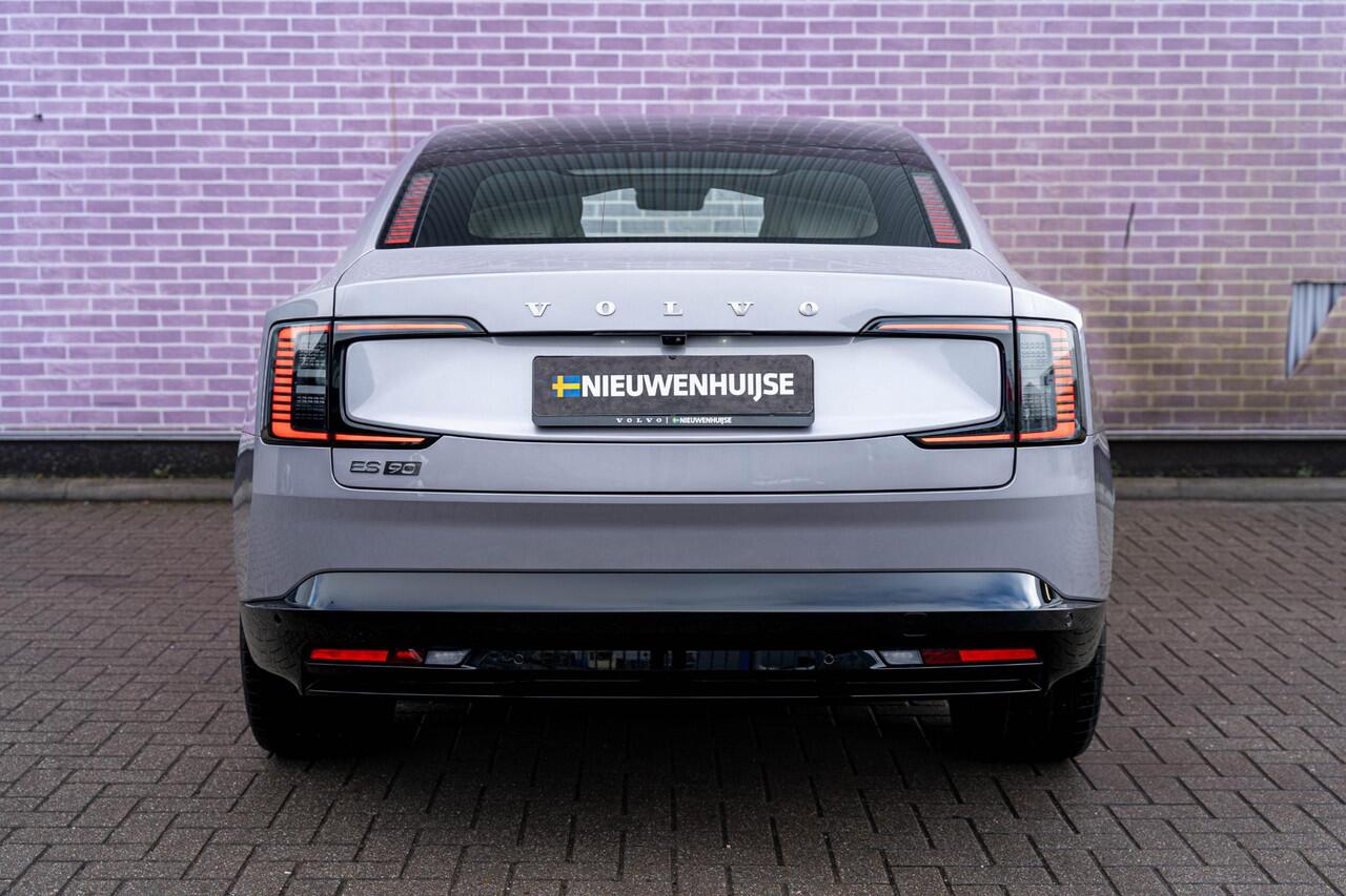 Volvo ES90 Single Motor Extended Range Ultra 92 kWh | Long Range | Google | Adaptieve Cruise | Massage Voorstoelen | Pilot Assist | Bowers & Wilkins Audio | Luchtvering | HD Pixel LED | Panoramadak | Gelamineerd Glas | Soft Close | Ventilatiestoelen Voor & Achter | 