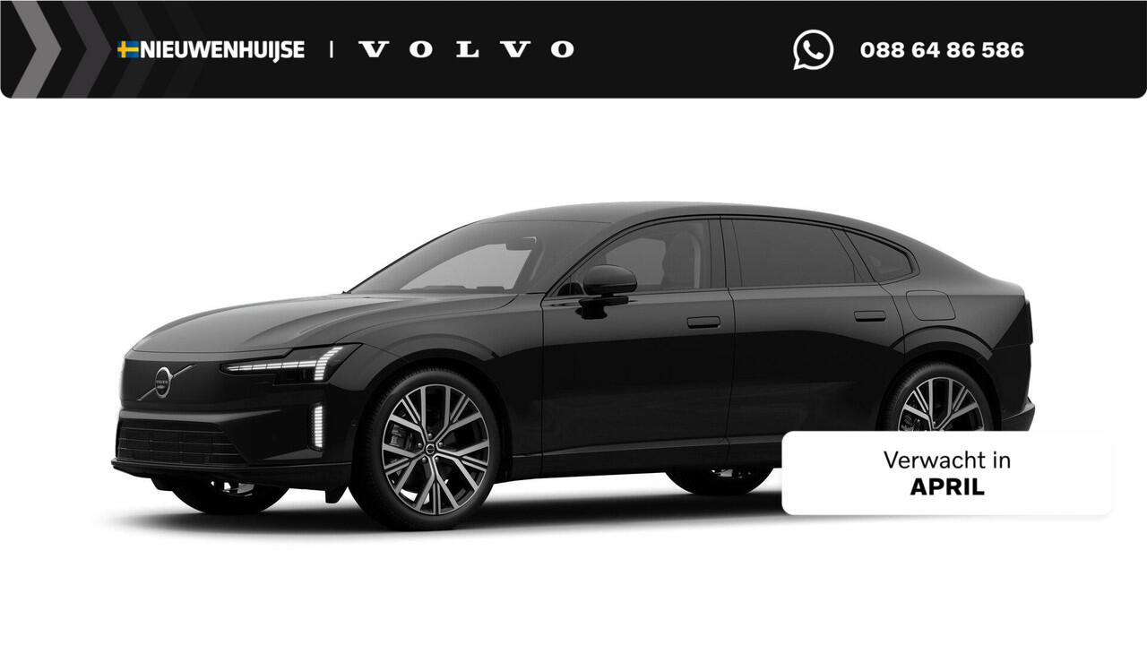 Volvo ES90 Single Motor Ext. R. Ultra Launch Edition 92 kWh | Long Range | Google | Panoramadak | Bowers & Wilkins Audio | Pilot Assist | Getint Glas | Head-Up Display | Keyless | Stuur-/Stoelverwarming | 22" LM