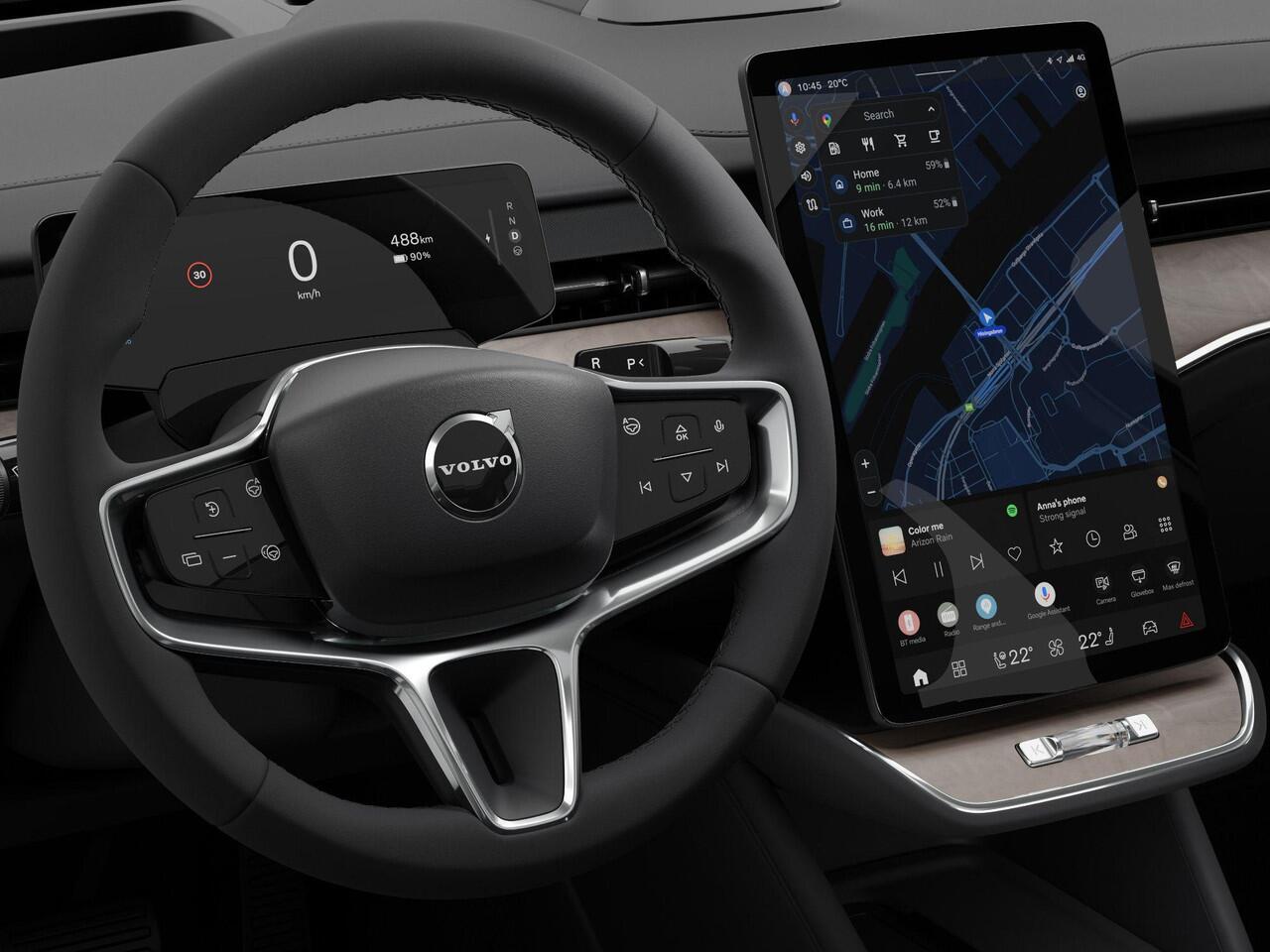 Volvo ES90 Single Motor Extended Range Ultra 92 kWh | Elektrochromatisch panoramadak | Luchtvering | 22 Inch velgen | Direct Leverbaar! |