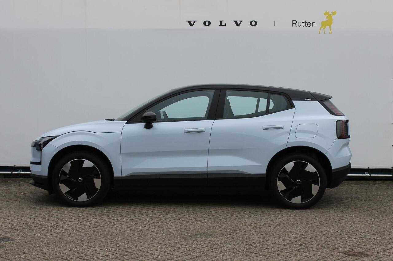 Volvo EX30 Single Motor Extended Range Plus 69 kWh Google services / Adaptieve cruise control / Blis / Parkeersensoren voor en achter met parkeercamera / Getinte ramen