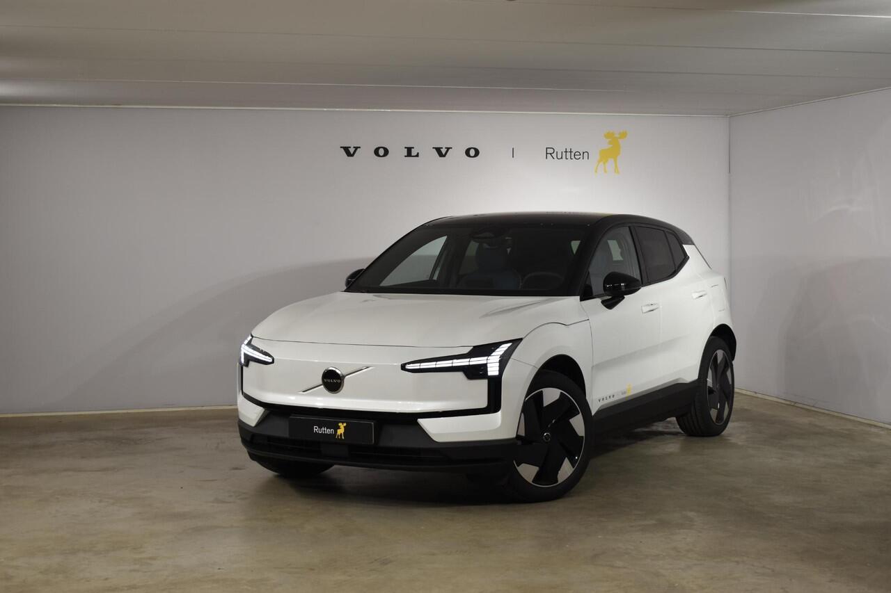 Volvo EX30 272PK Single Motor Extended Range Plus 69 kWh / Extra getint glas / Crystal White / 19 Inch Velgen