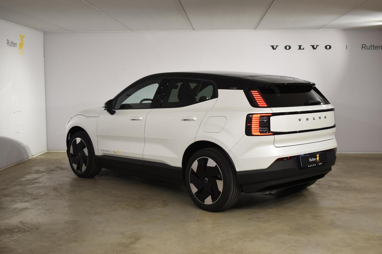 Volvo EX30 272PK Single Motor Extended Range Plus 69 kWh / Extra getint glas / Crystal White / 19 Inch Velgen