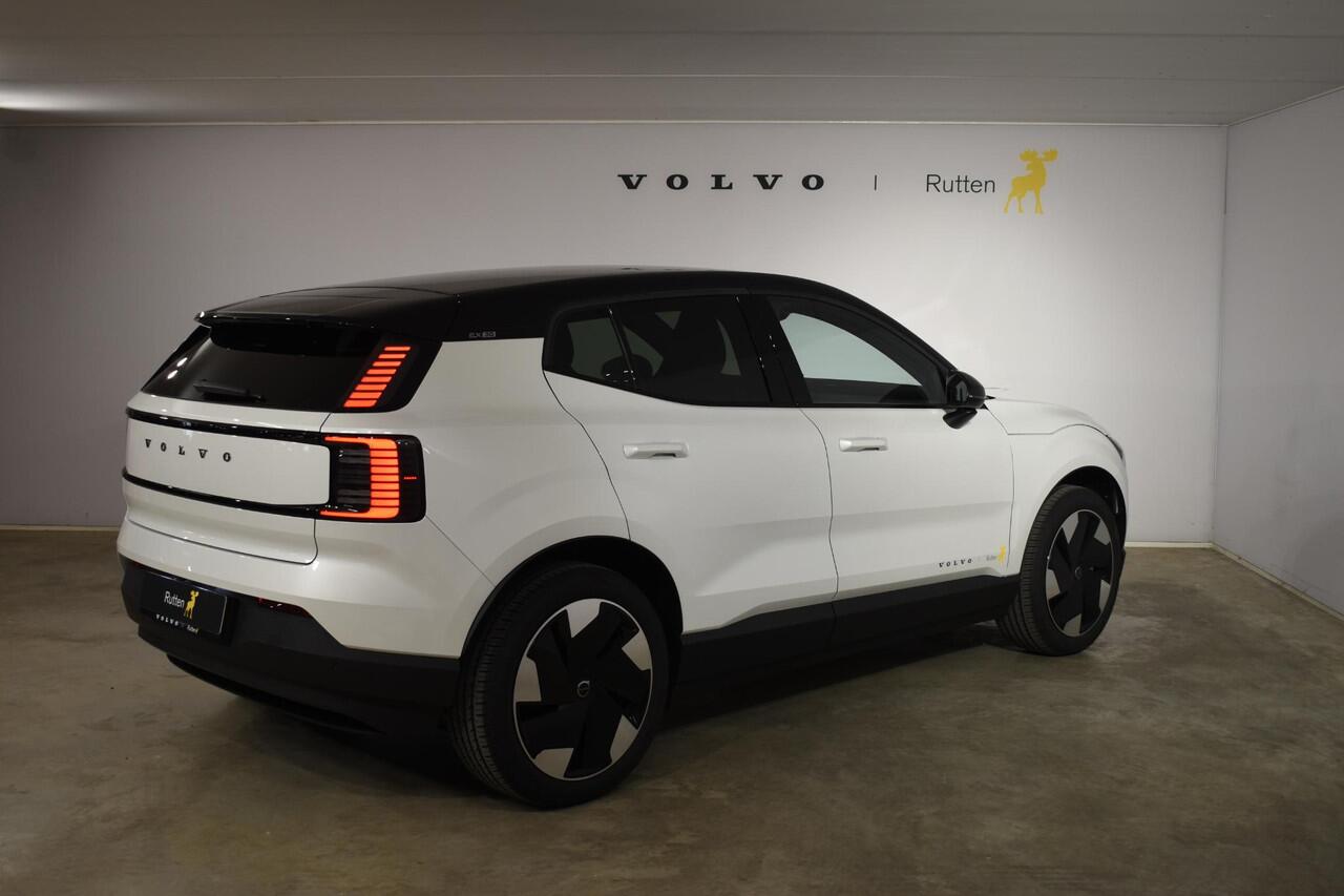 Volvo EX30 272PK Single Motor Extended Range Plus 69 kWh / Extra getint glas / Crystal White / 19 Inch Velgen