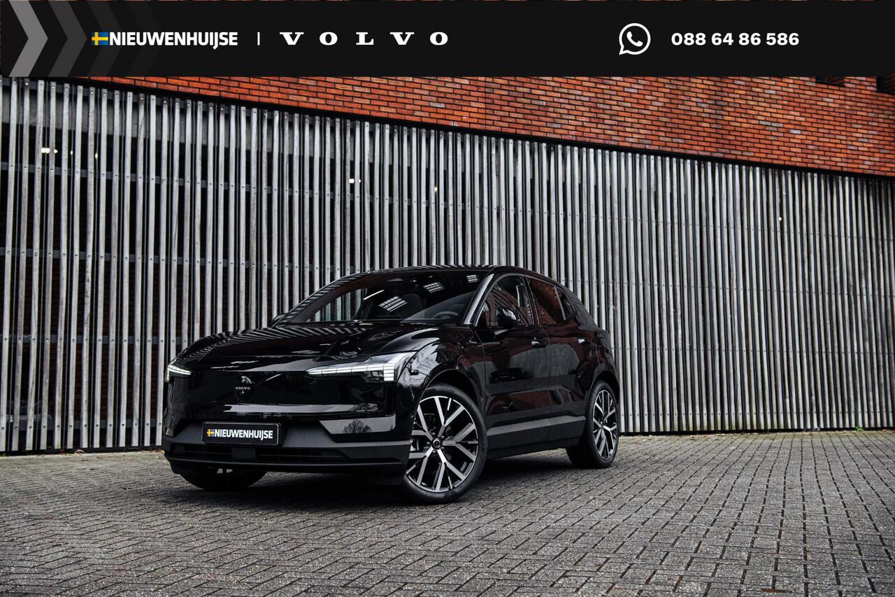 Volvo EX30 Single Motor Extended Range Ultra 69 kWh Black Edition | Trekhaak | Stoel en Stuurverwarming | 20" Y Spaaks | 360° Camera | Harman & Kardon |