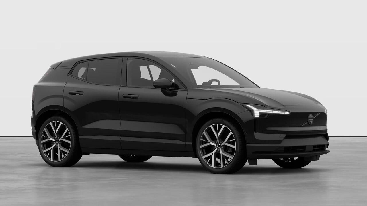 Volvo EX30 Single Motor Ext Range Ultra Black Ed Euro 69 kWh | Elektrisch Verstelbare Voorstoelen | Stuur-/Stoelverwarming | 360 Camera | Panoramadak | Park Pilot Assist | | Adaptieve Cruise Control | BLIS | Getint Glas |