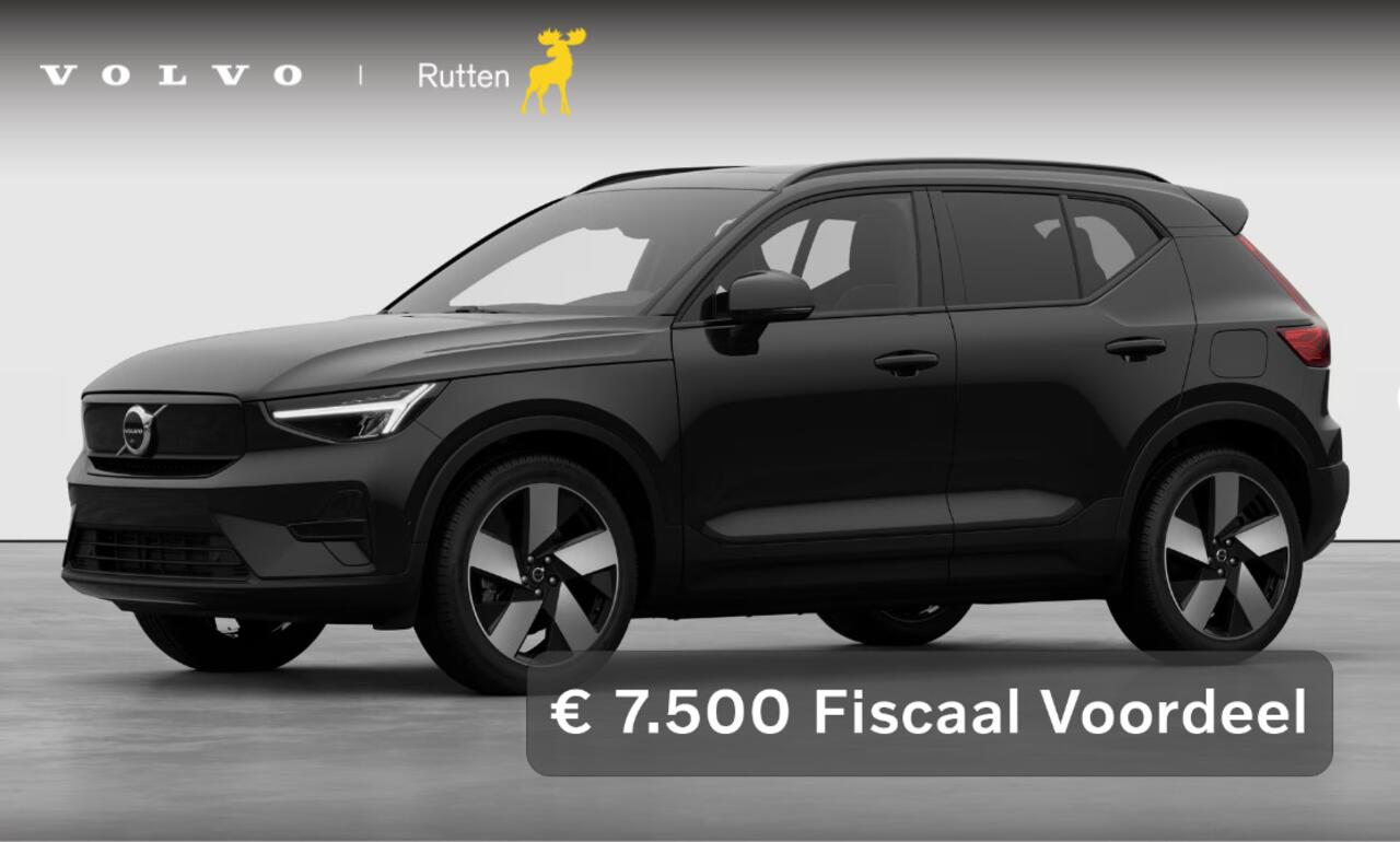 Volvo EX40 Single Motor Extended Range Plus 82 kWh Panoramadak / Extra getint glas achter / 360 Camera / Apple Carplay / Harman Kardon audio / 20? lichtmetalen velgen / Adaptive cruise control / Pilot assist /