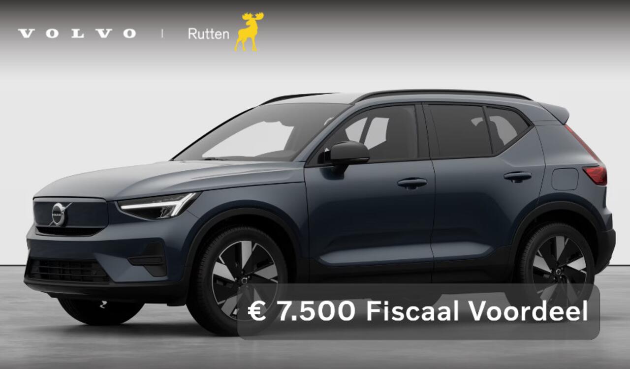 Volvo EX40 252PK Automaat Single Ext. Range Core / Driver Assist / Adaptieve cruise control / BLIS / Stoel - en stuurwielverwarming / Pakeersensoren met camera / Apple carplay /