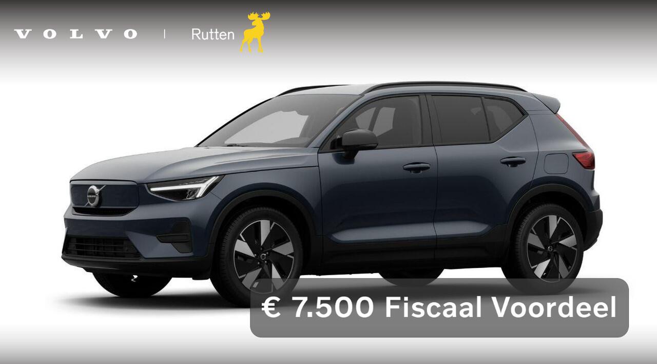 Volvo EX40 252PK Single Motor Extended Range 82 kWh Business Edition/ Navigatie / Camera / Adaptive Cruise control / Stuur & Stoelverwarming / Harman Kardon / Getinte Ramen / 19" LM Velgen