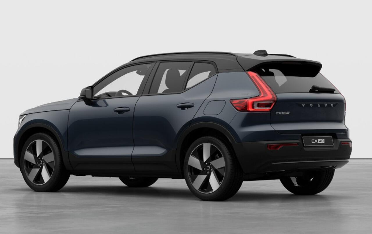 Volvo EX40 252PK Automaat Single Ext. Range Plus / Lounge Pakket / Extra getint glas / 360 Camera / 20'' velgen / Panoramadak / Zwart dak