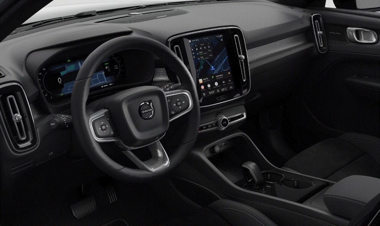 Volvo EX40 252PK Single Motor Extended Range 82 kWh Plus / Lounge pakket / Extra getint glas / Panoramadak / 360 camera / 20'' velgen / Zwart dak