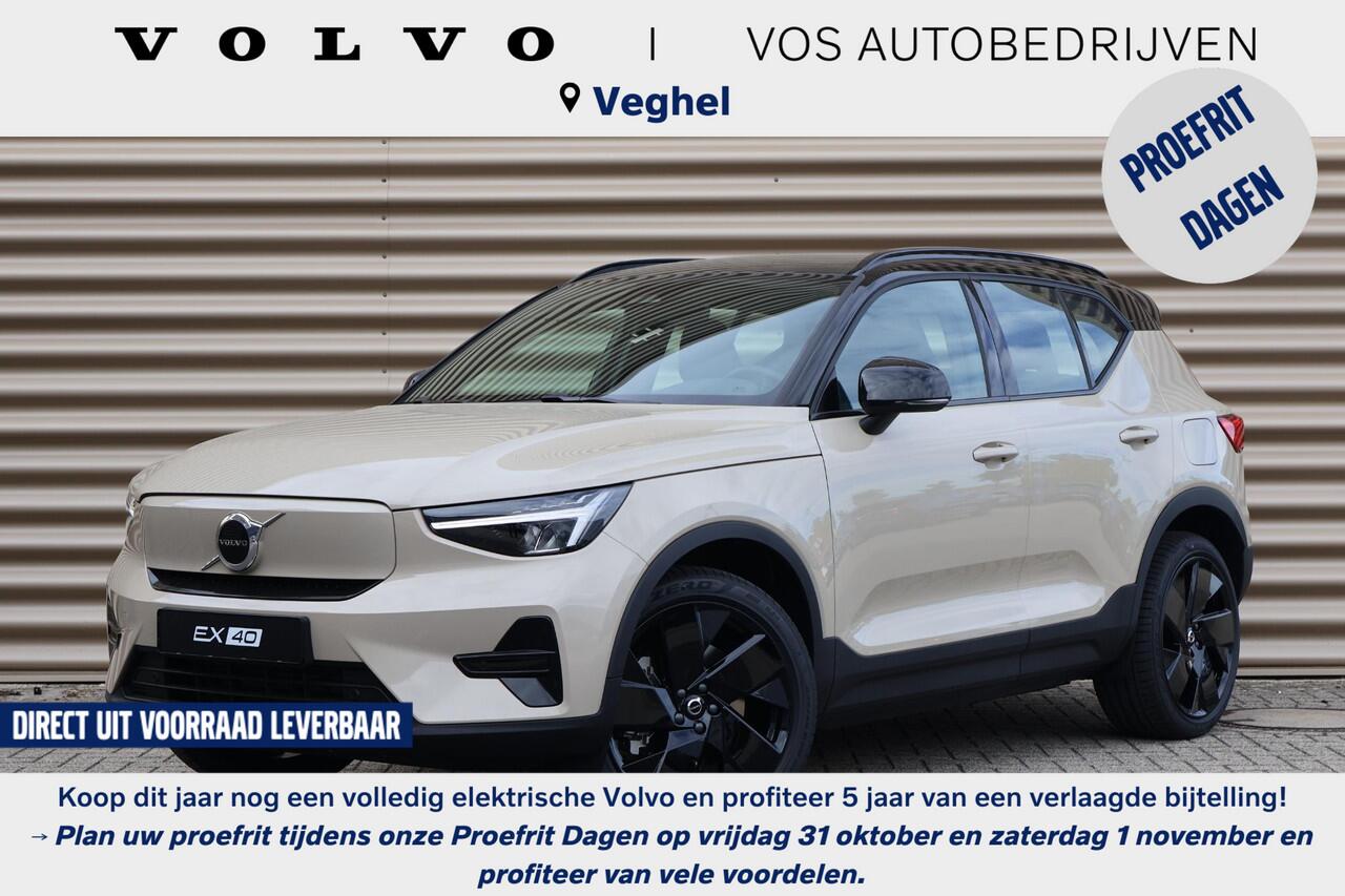 Volvo EX40 Single Motor Extended Range Plus 82 kWh | 20" Black Edition wielen | Memory stoelen elektr. bedienbaar | Pilot assist