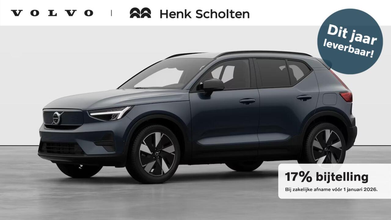 Volvo EX40 Single Motor Extended Range Business Ed. 82 kWh | Dec. 2025 Leverbaar | 17% Bijtelling | Harman Kardon Premium Sound | Parkeercamera | Adaptieve Cruise Control | BLIS | Extra Getint Glas | Google Infotainment |