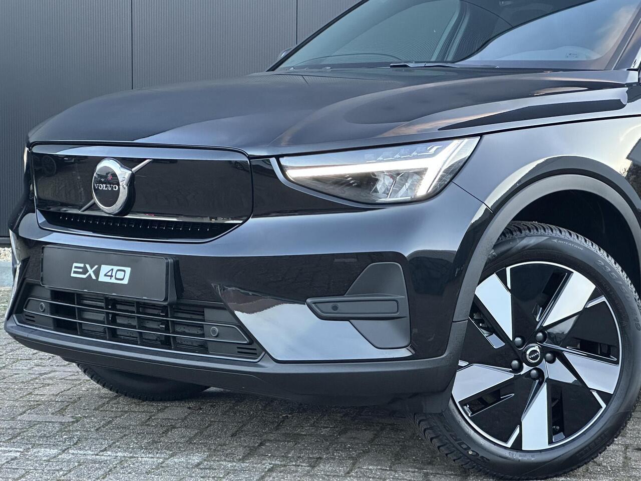 Volvo EX40 Single Motor Extended Range Business Ed. 82 kWh Driver Assist / Climate Line / 19" 5-sp Glossy Black wielen met all season banden