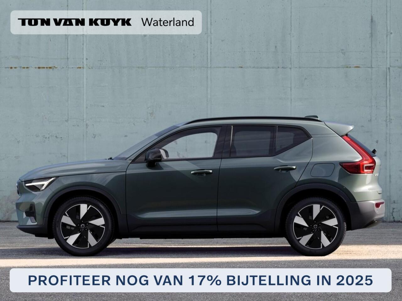 Volvo EX40 Single Motor Extended Range Plus Uit voorraad leverbaar / 17% bijtelling 2025 / Panoramadak / Microtech Nubuck bekleding / Privacy Glass / All seasonbanden