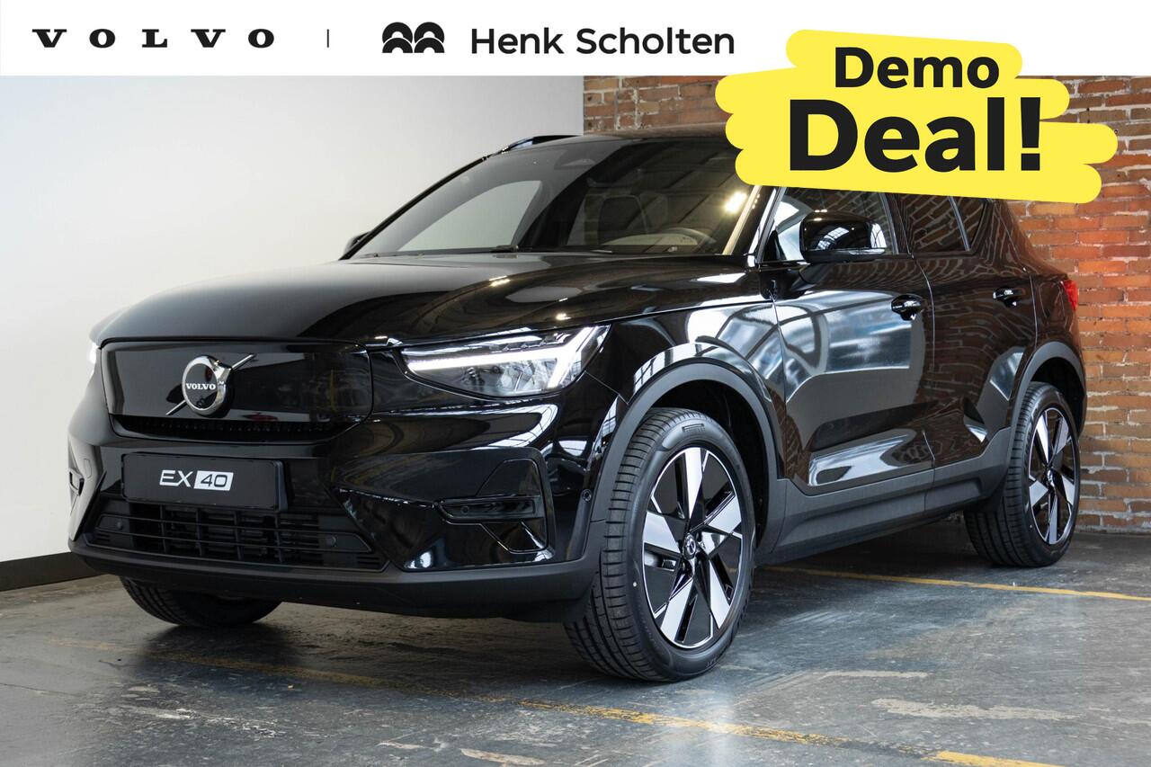 Volvo EX40 Single Motor Extended Range Ultra | DEMO DEAL | Panoramadak | Verwarmbare voorstoelen & stuurwiel | Premium audio by Harman Kardon | Apple carplay/Android auto | Adaptive cruise control | Elektrisch Verstelbare Voorstoelen | 360º Camera | Warmtepomp