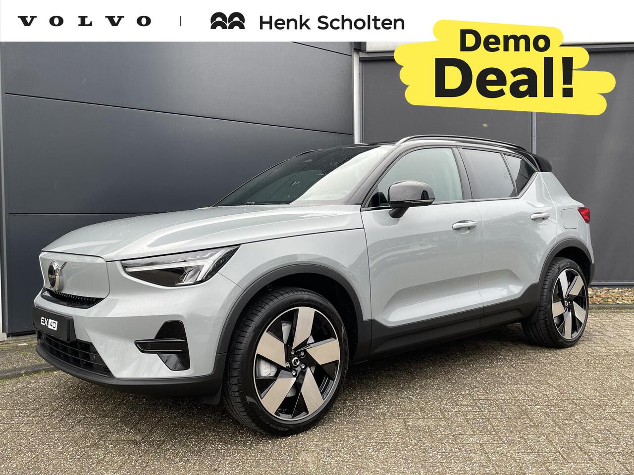 Volvo EX40 Single Motor Extended Range Plus | DEMO DEAL | Verwarmbare voorstoelen & stuurwiel | Premium audio by Harman Kardon | Adaptive cruise control | Keyless | Warmtepomp | 20 inch Lichtmetalen velgen