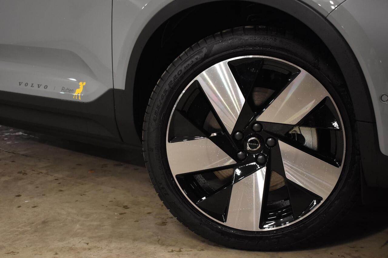 Volvo EX40 Single Motor Extended Range Plus 82 kWh / Lounge Pakket / Extra getint glas / 360 Camera / 20'' velgen / Panoramadak / Zwart dak / Harman Kardon / Microtech/Nubuck