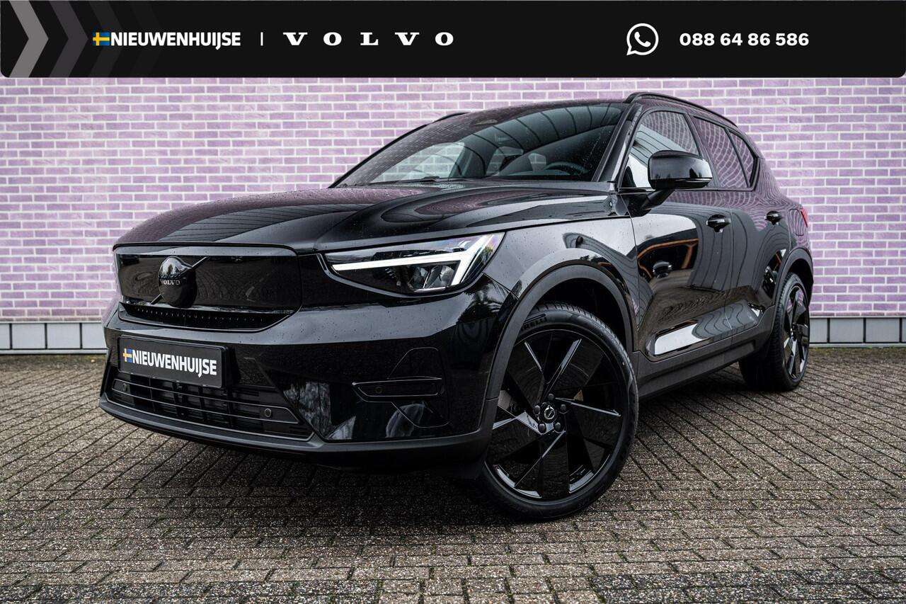 Volvo EX40 Single Motor Extended Range Plus Black Edition Europa | Harman/Kardon | Power Seats | BLIS | Adaptive Cruise Control | Stoelverwarming voor & achter | Stuurverwarming | Warmtepomp | Getint Glas |