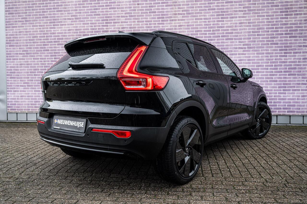 Volvo EX40 Single Motor Extended Range Plus Black Edition Europa | Harman/Kardon | Power Seats | BLIS | Adaptive Cruise Control | Stoelverwarming voor & achter | Stuurverwarming | Warmtepomp | Getint Glas |