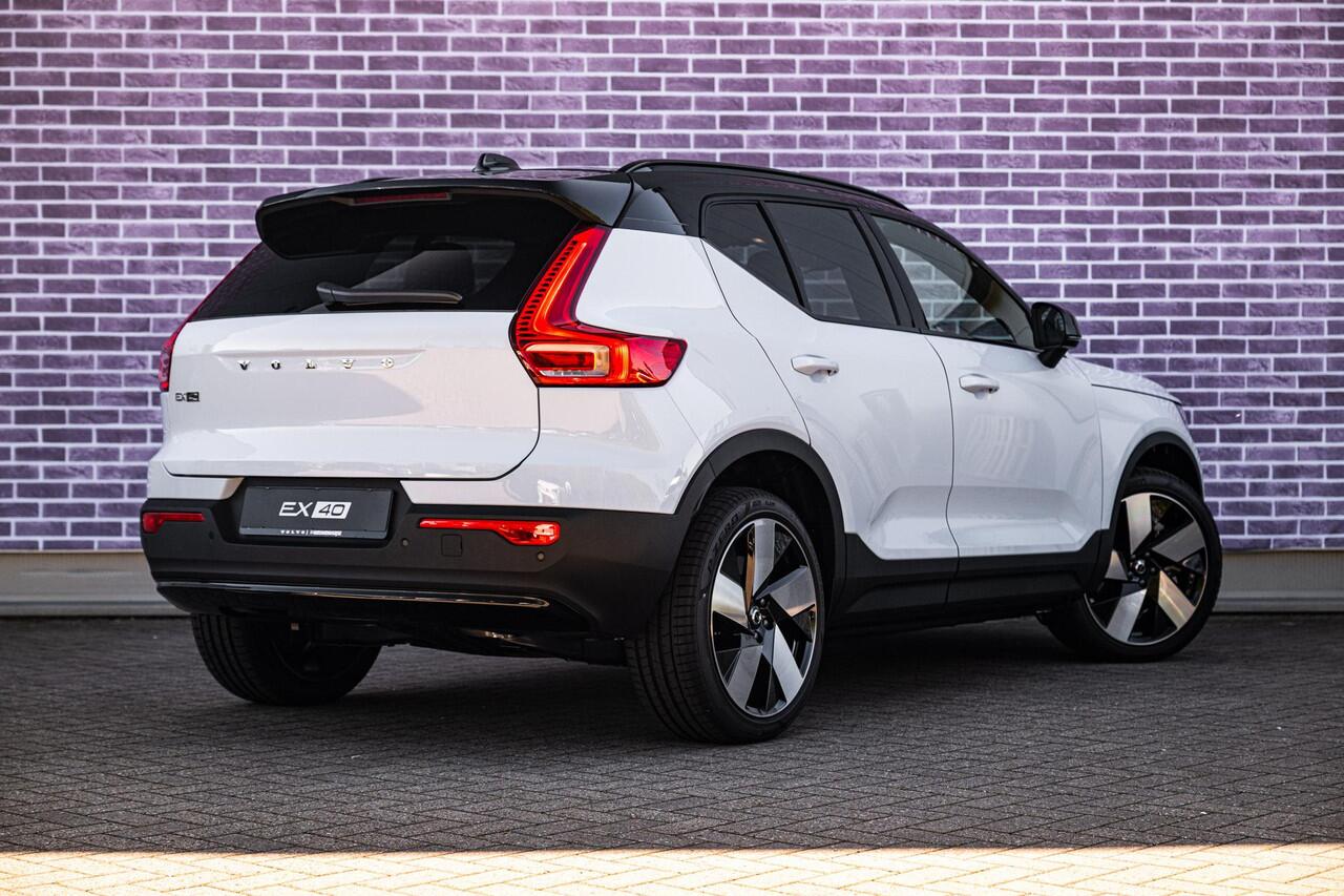 Volvo EX40 Single Motor Plus Europa 70 kWh | Adaptive Cruise Control | BLIS | Harman / Kardon | Stoelverwarming voor & achter | Stuuverwarming | Keyless | Memory | Elektrische Stoelen | Parkeercamera | 20" |