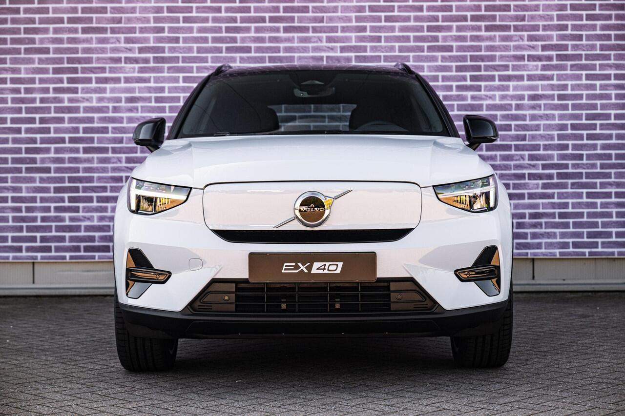 Volvo EX40 Single Motor Plus Europa 70 kWh | Adaptive Cruise Control | BLIS | Harman / Kardon | Stoelverwarming voor & achter | Stuuverwarming | Keyless | Memory | Elektrische Stoelen | Parkeercamera | 20" |