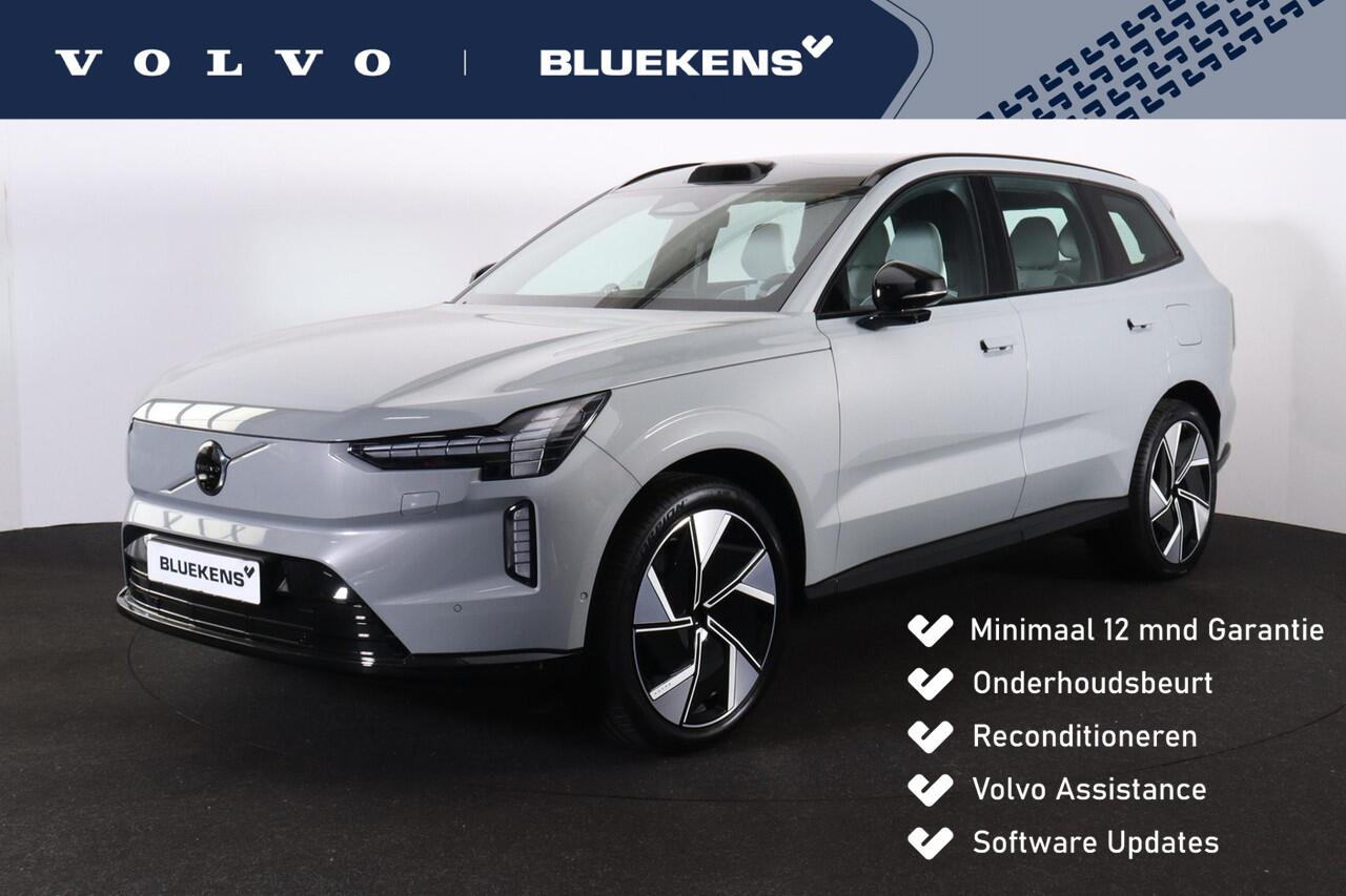 Volvo EX90 Twin Motor Performance Ultra 7p. 111 kWh - Luchtvering - Pilot Assist Pack - Panoramadak - IntelliSafe Assist & Surround - 360º Camera - Bowers & Wilkins audio - Verwarmde voorstoelen, stuur & achterbank - Parkeersensoren voor & achter - Head up display -