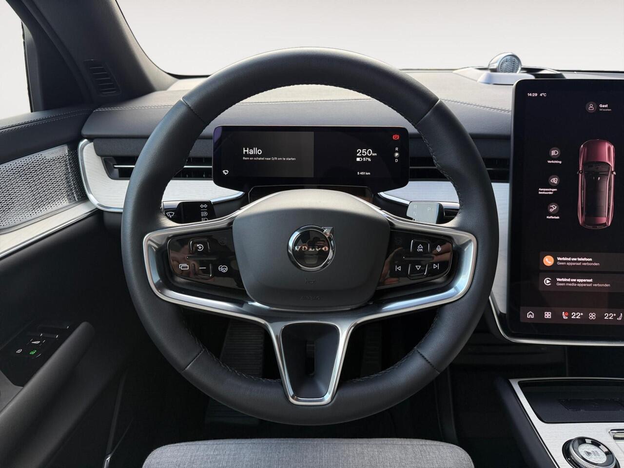 Volvo EX90 Twin Motor Performance Ultra 7p. 111 kWh | Luchtvering | Bowers & Wilkins Audio | Extra getint glas | Trekhaak |