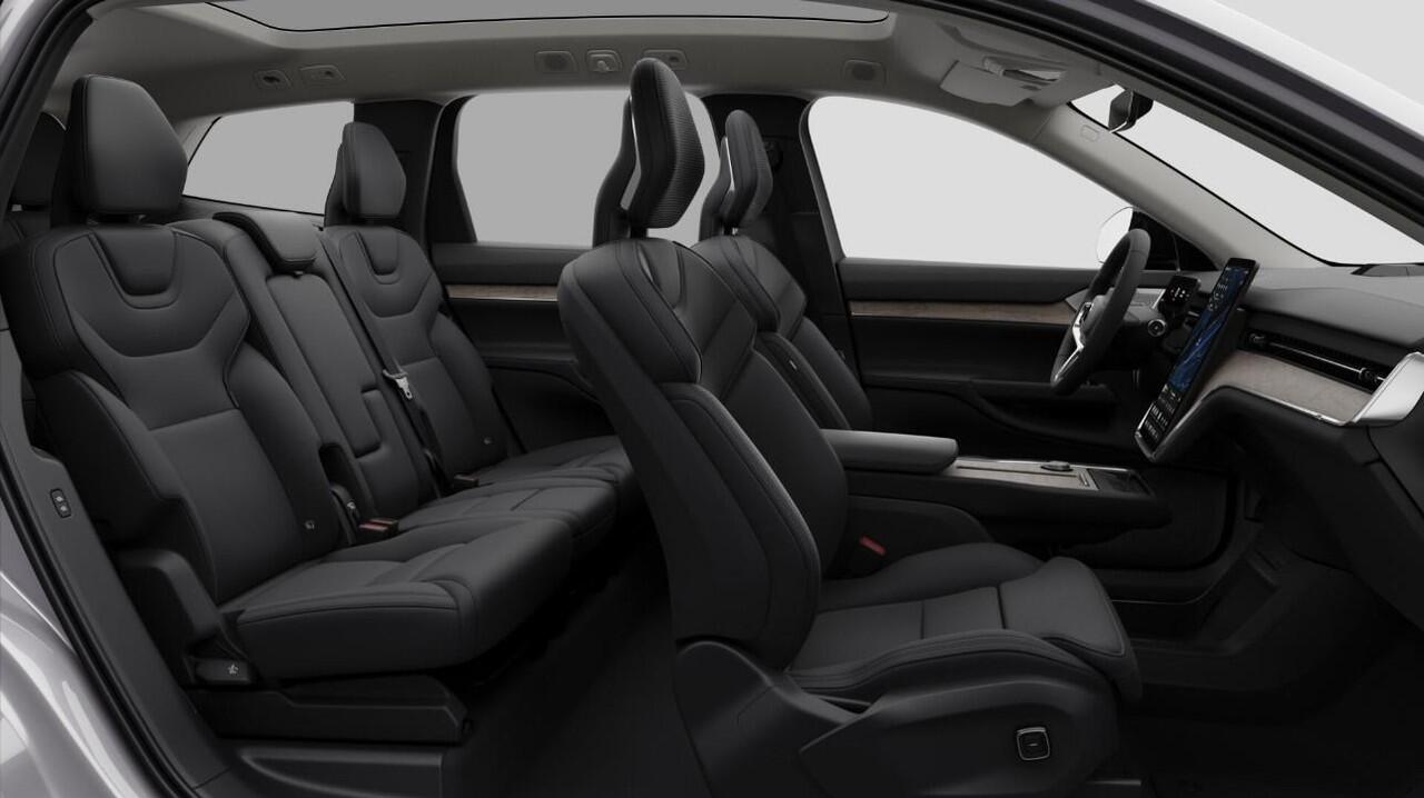 Volvo EX90 Twin Motor Performance Ultra 7p. 111 kWh | 7-Zits | Long Range | Google | Stoelverwarming Voor + Achter | Panoramadak | Head-Up Display | Getint Glas | Bowers & Wilkins Audio | Adaptieve Cruise Control | Massage | Keyless | Stuurverwarming | Pilot Assist 