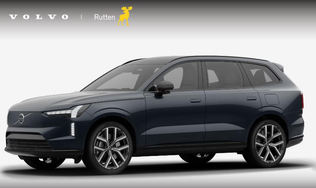Volvo EX90 Twin Motor 456PK Ultra 7p. 111 kWh / Panoramadak / Luchtvering / Head-up display / Stoelverwarming en stuurwielverwarming / Massagestoelen / Memory seats / Adaptive cruise control / 360 Camera / elektrische achterklep