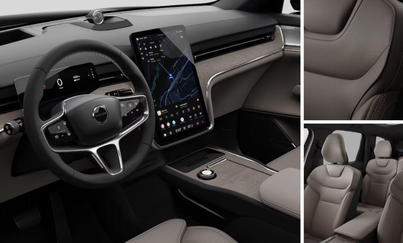 Volvo EX90 Twin Motor Performance Ultra 680PK 7p. 111 kWh Bowers & Wilkins audio / Panoramadak / Luchtvering / Head-up display / Stoelverwarming en stuurwielverwarming / Massagestoelen / Memory seats / Adaptive cruise control / 360 Camera / elektrische achterklep