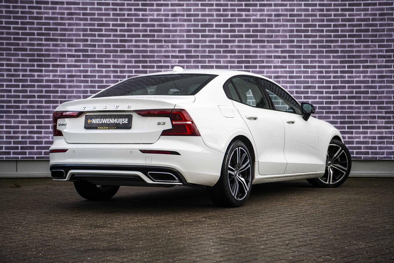 Volvo S60 2.0 B3 R-Design | Adaptieve Cruise Control | Stoel en Stuurverwarming | 19" | CarPlay | DAB+ |