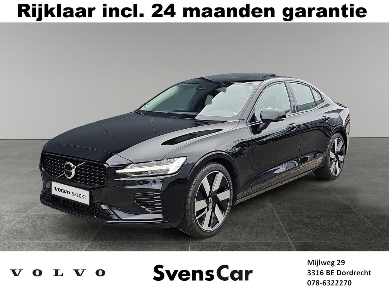 Volvo S60 2.0 Recharge T8 AWD Ultimate Dark | Head-up display | Gelamineerde zijruiten | 360 graden camera | Stoelverwarming |