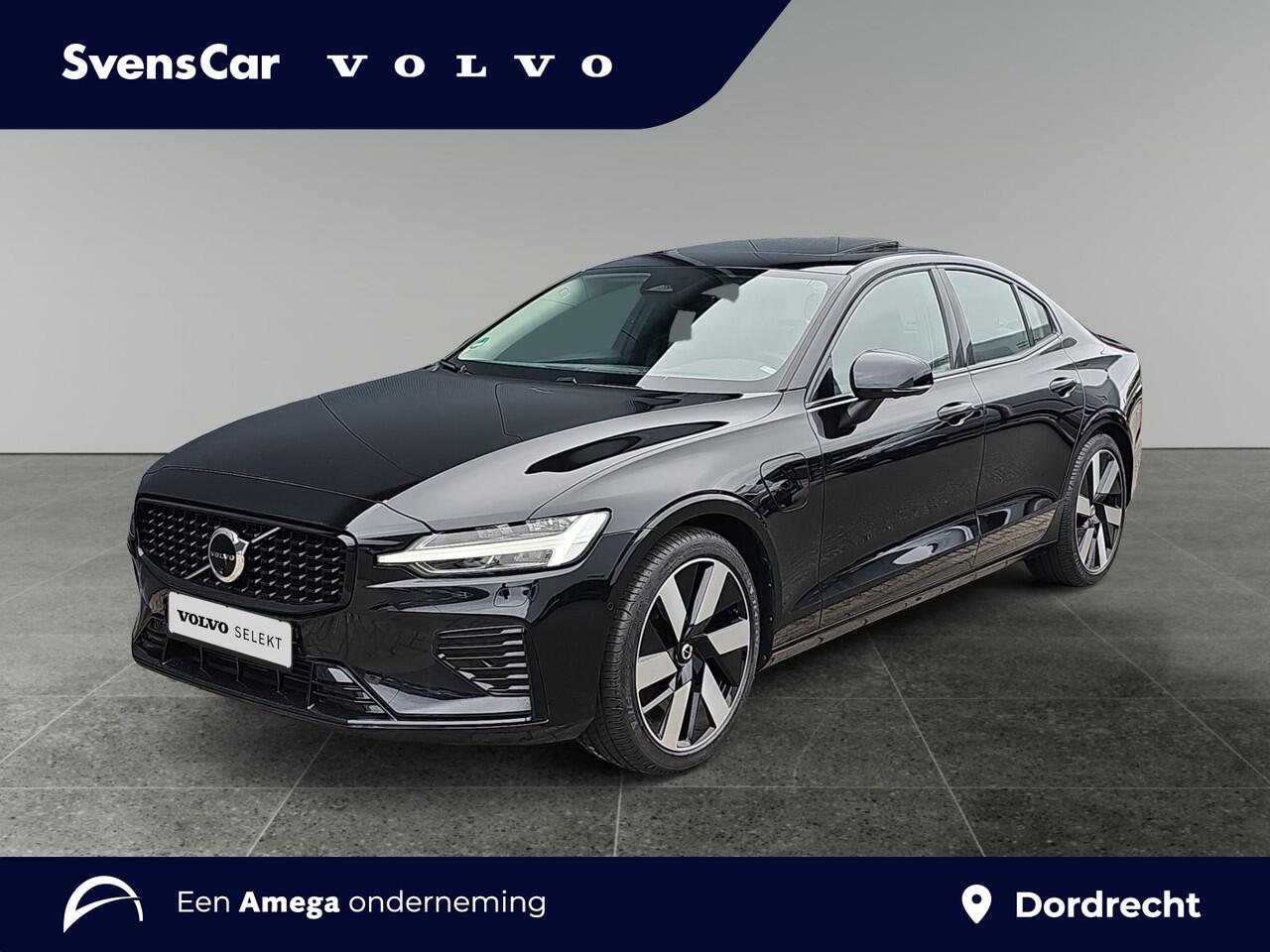 Volvo S60 2.0 Recharge T8 AWD Ultimate Dark | Head-up display | Gelamineerde zijruiten | 360 graden camera | Stoelverwarming |