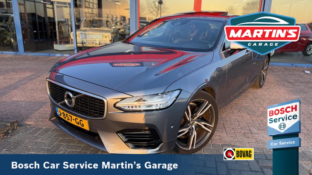 Volvo S90 2.0 T8 AWD Inscription BOMVOL! HUD / WEGKLAPBARE TREKHAAK / PANO / ELEK ACHTERKLEP 407PK!
