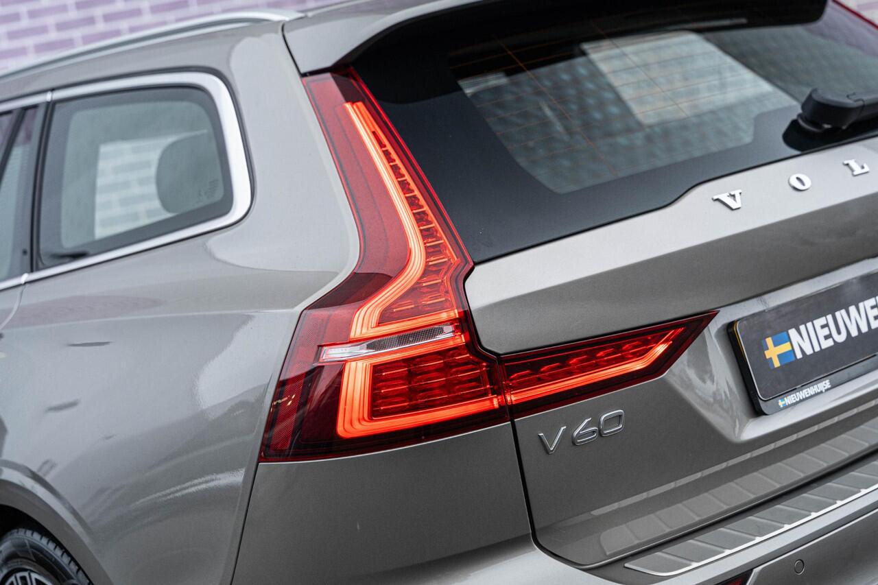 Volvo V60 2.0 T5 Inscription | Trekhaak | Adaptive cruise control | Lederen bekleding | Actieve LED koplampen | Stoelverwarming | Achteruitrijcamera | 19" velgen | Parkeersensoren voor + achter | Navigatie | Apple Carplay / Android Auto |