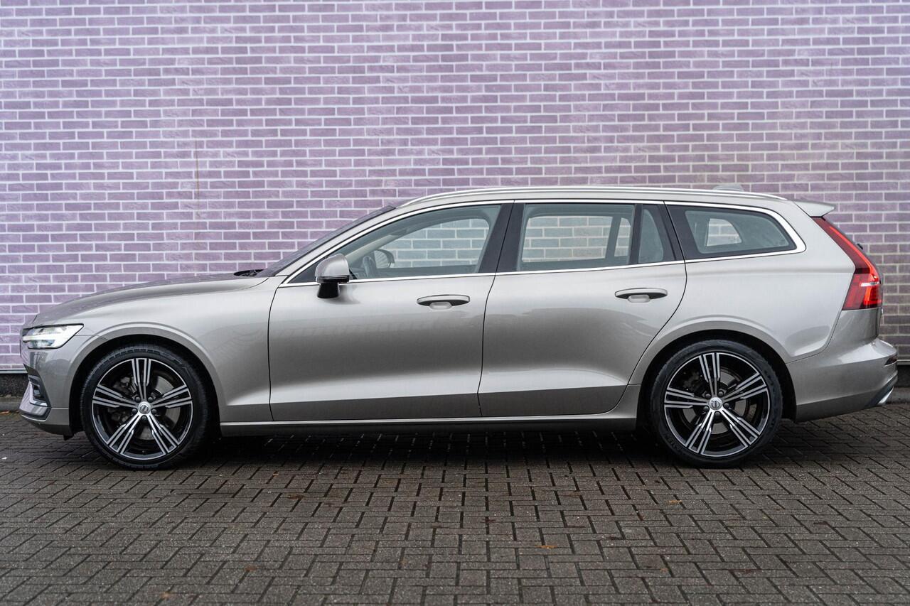 Volvo V60 2.0 T5 Inscription | Trekhaak | Adaptive cruise control | Lederen bekleding | Actieve LED koplampen | Stoelverwarming | Achteruitrijcamera | 19" velgen | Parkeersensoren voor + achter | Navigatie | Apple Carplay / Android Auto |