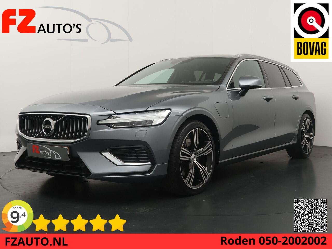 Volvo V60 2.0 T6 Twin Engine AWD Inscription PHEV - Schuifdak - Lederen bekleding - Massage stoelen - Wegklapbare trekhaak