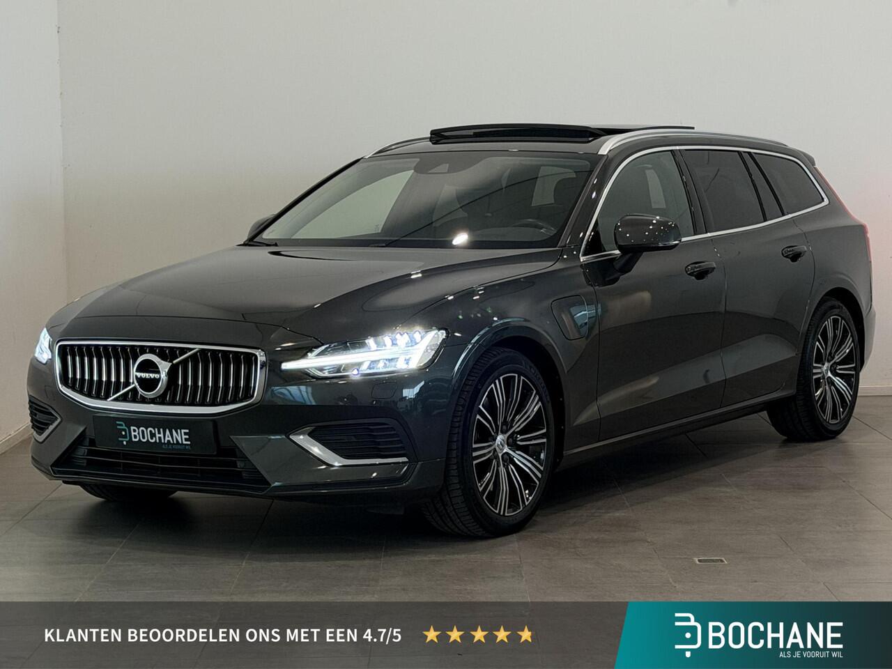 Volvo V60 2.0 T6 Recharge AWD Inscription | Harman/Kardon | Park Assist Pack | Apple Carplay/Android Auto | Elektrisch bedienbaar glazen schuif-/kanteldak