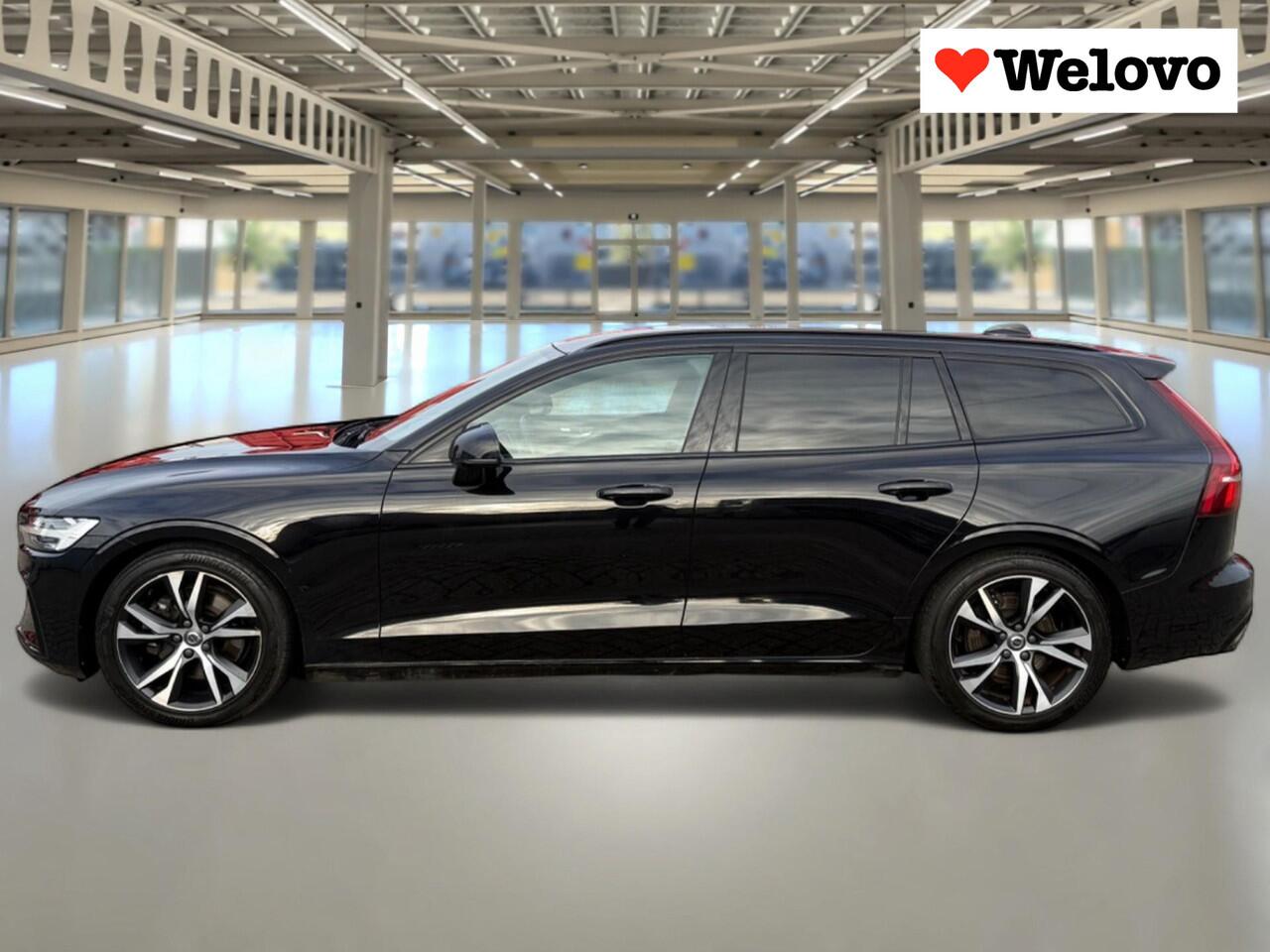 Volvo V60 2.0 B3 Business Pro ADAPT. CRUISE - CAM- PDC - TREKHAAK - STOEL EN STUUR VERW. LEER