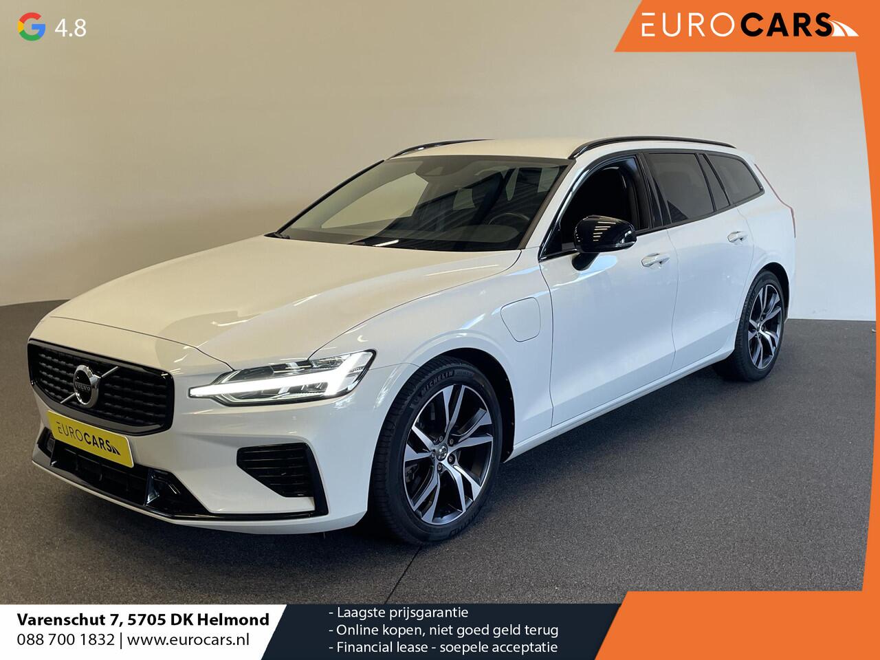 Volvo V60 2.0 T6 Recharge AWD R-Design Expression PHEV 340PK Airco ECC Navi Carplay PDC VA + Camera Full LED Trekhaak Privacy Glass Winter Pack Sensus connect High Performance Cruise Control