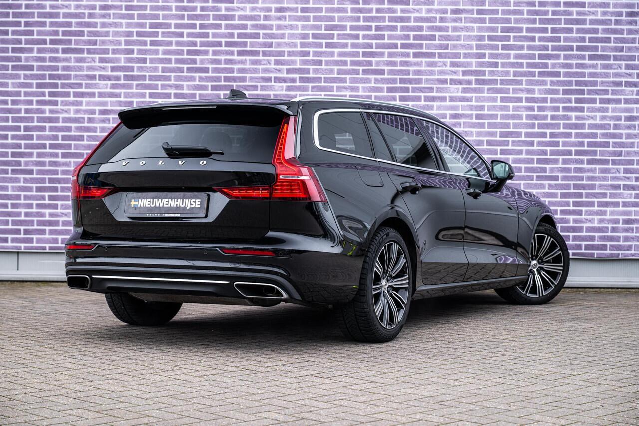 Volvo V60 2.0 B3 Inscription | Achteruitrijcamera | Parkeersensoren | Trekhaak | Lederen Bekleding | BLIS | Cruise Control Adaptief | Lichtmetalen Velgen 18 inch | Keyless Entry | Stoelverwarming