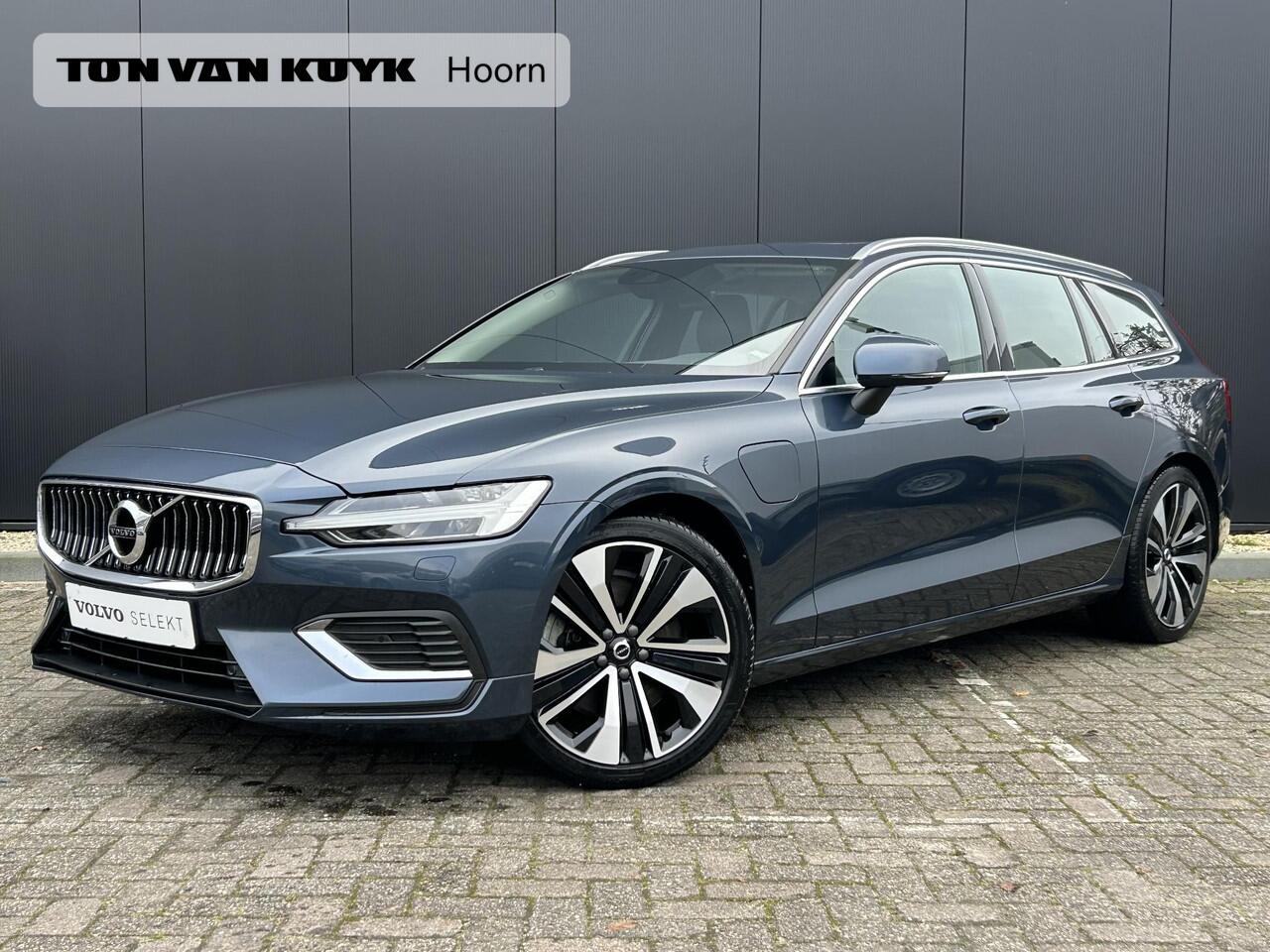 Volvo V60 2.0 T6 Recharge AWD Inscription ;long range/intellisafe excl,bliss/ schuifdak/lighting/ park assist/ 19 inch/ trekhaak