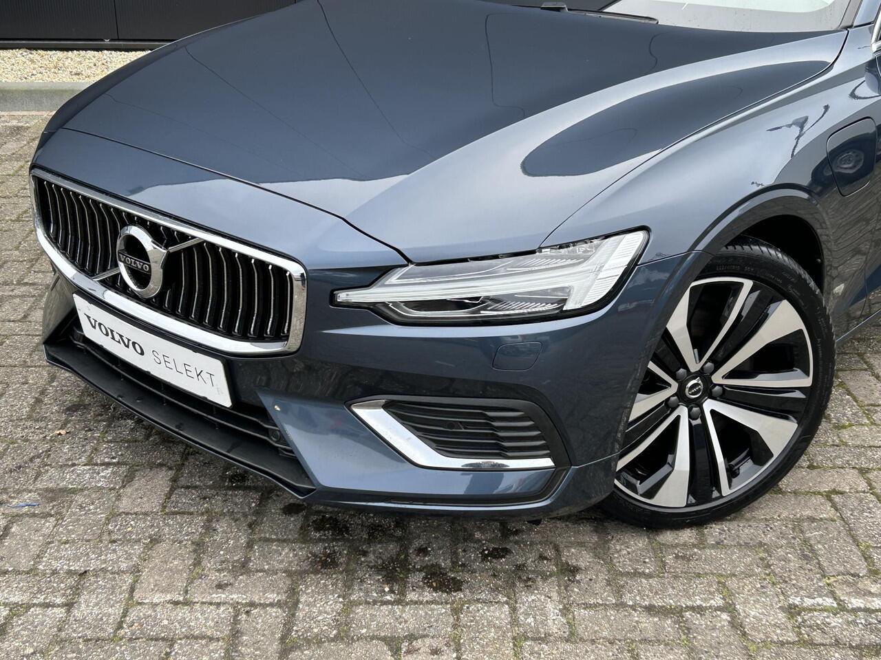 Volvo V60 2.0 T6 Recharge AWD Inscription ;long range/intellisafe excl,bliss/ schuifdak/lighting/ park assist/ 19 inch/ trekhaak