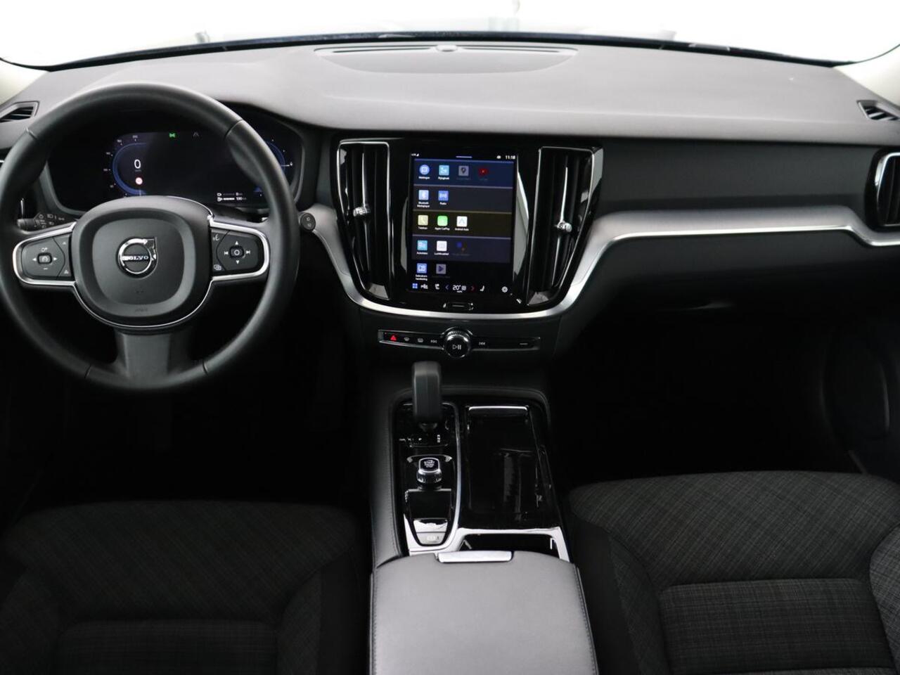 Volvo V60 2.0 T6 Plug-in hybrid AWD Core Bright | Trekhaak | Achterbankverwarming | Adaptive cruise | Carplay | Stoelverwarming | Climate control | Keyless | Parkeerhulp | PHEV | Plug In